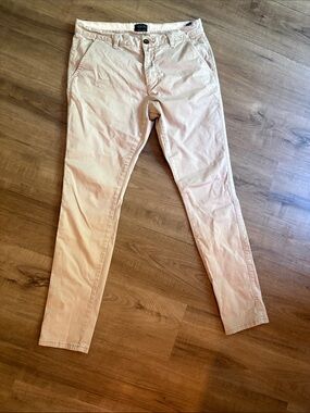 🍃3/$30 Industrie Australia Men’s Slim Chino Pants in Light Beige